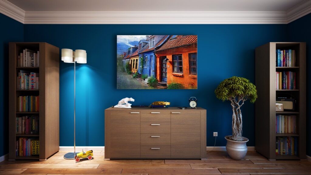 Peinture mur intérieur à Bruxelles