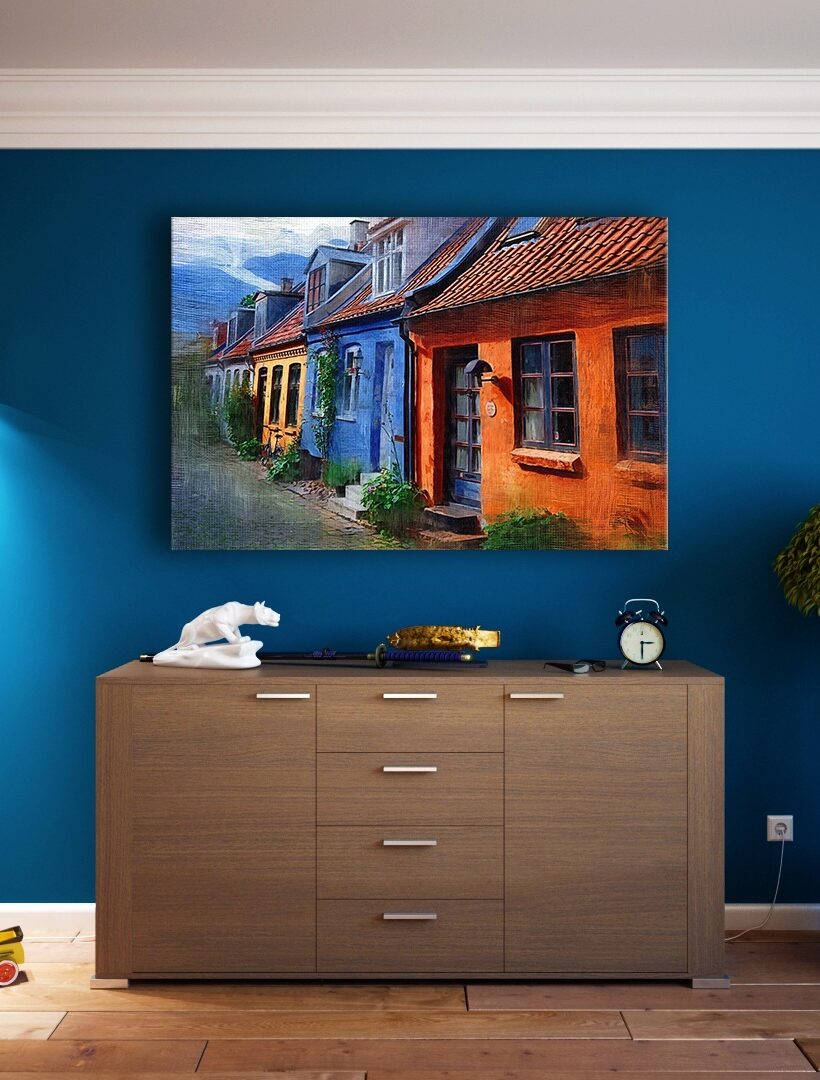 Peinture mur intérieur à Bruxelles